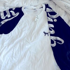 NWT Victoria’s Secret Long Sleeve Shirt BLING